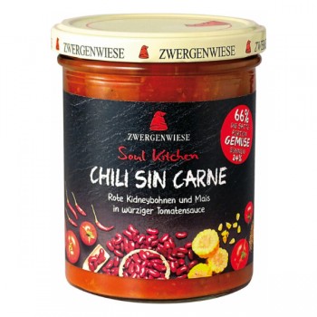 Zwergenwiese | Sos orientalny chili sin carne bezglutenowy BIO 370g