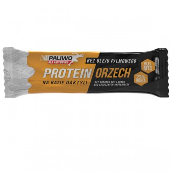 Paliwo dla aktywnych | Baton proteinowy orzechowy z dodatkiem oleju MCT 50g