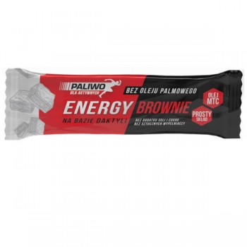 Paliwo dla aktywnych | Baton energy brownie + kofeina 50g