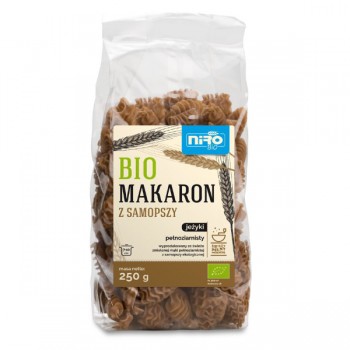 Niro | Makaron z samopszy jeżyki pełnoziarnisty BIO 250g