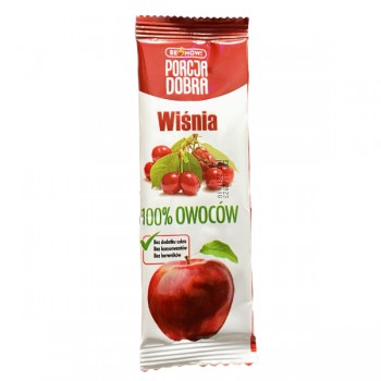 Pure Life | Listki owocowe Porcja dobra jabłkowo-wiśniowa przekąska 16g