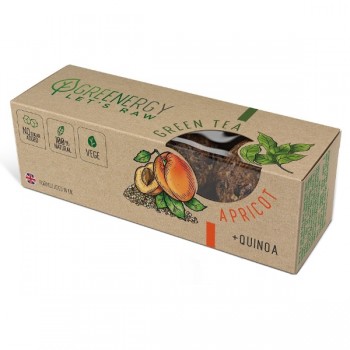 Greenergy | Kulki Raw morela- zielona herbata 48g