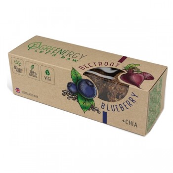Greenergy | Kulki Raw Burak - Jagoda 48g
