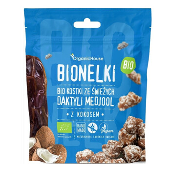Organic House | Bionelki z kokosem BIO 50g
