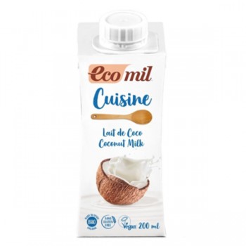 Ecomil | Krem do gotowania kokosowy bezglutenowy BIO 200ml
