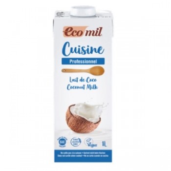 Ecomil | Krem kokosowy bezglutenowy BIO 1l
