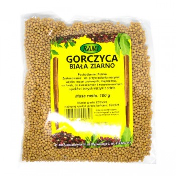 Rami | Gorczyca biała ziarno 100g