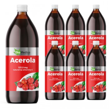 EkaMedica | 6x Acerola bez cukru 1L