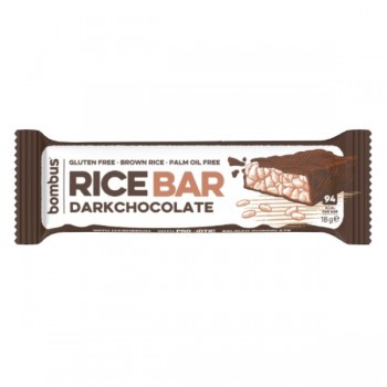 Bombus | Baton ryżowy w ciemnej czekoladzie bezglutenowy 18g