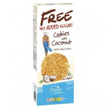 Bogutti | Ciasteczka z kokosem bez cukru 135g