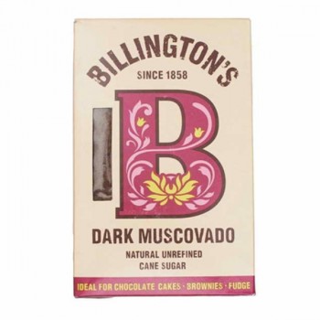 Billington’s | Cukier trzcinowy Muscovado ciemny 500g