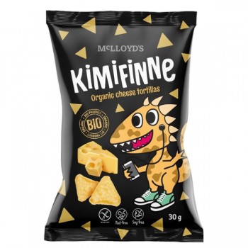 McLLoyd's | Chrupki kukurydziane nachos o smaku serowym bezglutenowe BIO 30g