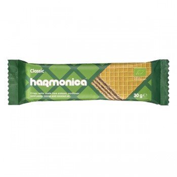 Harmonica | Wafelek z samopszy z kremem mleczno - kakaowym BIO 30g
