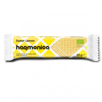 Harmonica | Wafelek z samopszy z kremem mleczno - cytrynowym BIO 30g