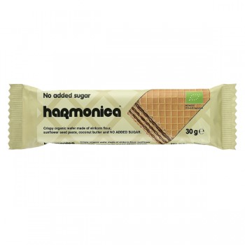 Harmonica | Wafelek z samopszy z kremem mleczno - kakaowym bez dodatku cukrów BIO 30g