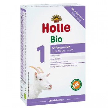 Holle | Mleko kozie początkowe 1 dla niemowląt od urodzenia BIO 400g