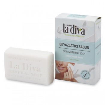 La Diva | Mydło w kostce rozjaśniające skórę 100g