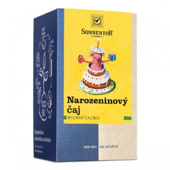 Sonnentor | Herbatka ziołowa urodzinowa BIO (18x1,5g) 27g