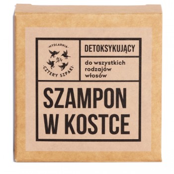 4Szpaki | Detoksykujący szampon w kostce 75g