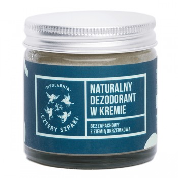 4Szpaki | Naturalny dezodorant w kremie bezzapachowy 60ml