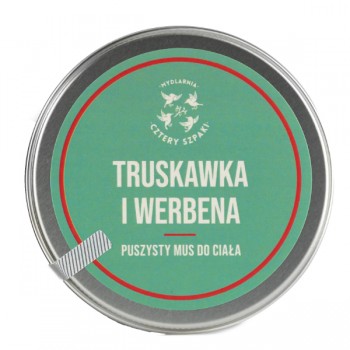 4Szpaki | Mus do ciała truskawka i werbena 150ml