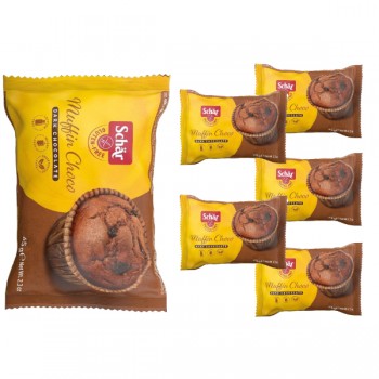 Schär | 5x Muffin choco babeczka czekoladowa bezglutenowa 65g