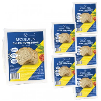 Bezgluten | 5x Bezglutenowy chleb powszedni 300g