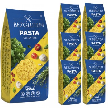 Bezgluten | 6x Bezglutenowy makaron Pipette (kolanka) 250g