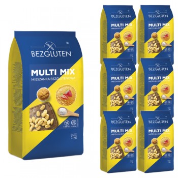 Bezgluten | 6x Multi Mix - mieszanka bezglutenowa 1kg