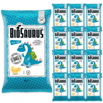 McLLoyd's | 12x Bezglutenowe chrupki z solą morską BIO 50g