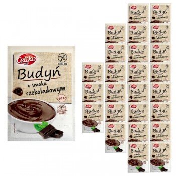 Celiko | 25x Bezglutenowy budyń czekoladowy 40g
