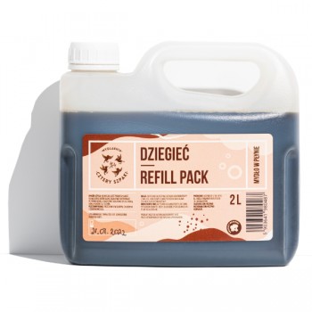 4Szpaki | Refil Pack Mydło w płynie Dziegieć 2l