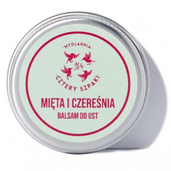 4Szpaki | Balsam do ust - mięta i czereśnia 15ml