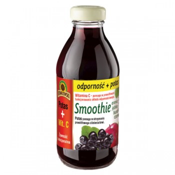 Kowalewski | Smoothie burak - aronia - jabłko - czarna marchew witamina c + potas bezglutenowe 320ml