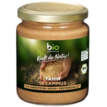Bio Zentrale | Tahini pasta sezamowa bezglutenowa BIO 250g