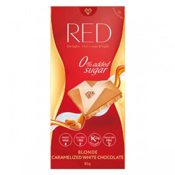Red | Czekolada RED biała karmelizowana 85g