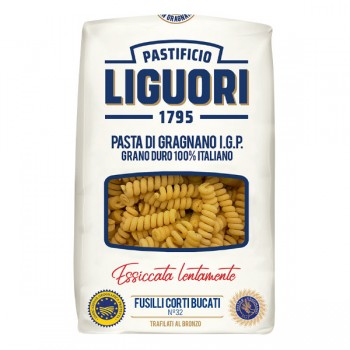 Liguori | Makaron Liguori IGP Fusilli Corti Bucati Nr32 500g