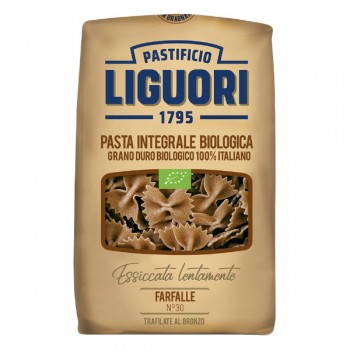 Liguori | Makaron Liguori Integrale Farfalle pełnoziarnisty Nr30 BIO 500g