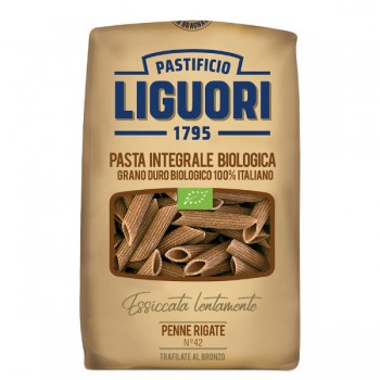 Liguori | Makaron Liguori Integrale Penne Rigate pełnoziarnisty Nr42 BIO 500g