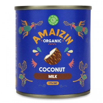 Amaizin | Napój kokosowy bez gumy guar 17% BIO 200ml