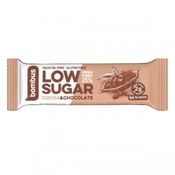 Bombus | Baton Low Sugar kakao czekolada bezglutenowy 40g