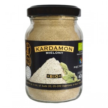 Pięć Przemian | Kardamon mielony bezglutenowy BIO 60g