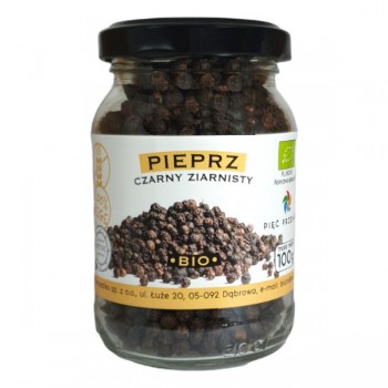 Pięć Przemian | Pieprz czarny ziarnisty bezglutenowy BIO 100g
