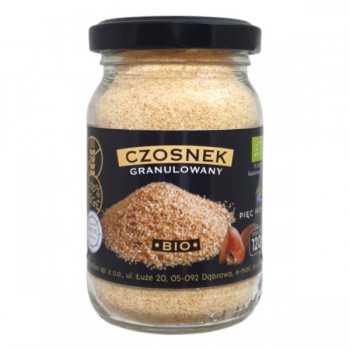 Pięć Przemian | Czosnek granulowany bezglutenowy BIO 120g