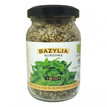 Pięć Przemian | Bazylia suszona bezglutenowa BIO 35g