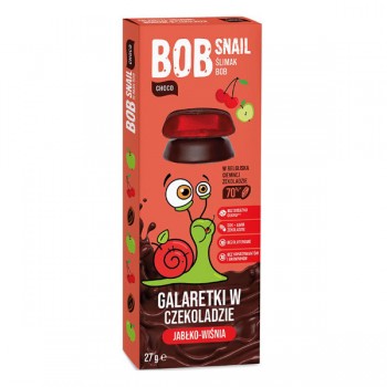 Eco-Snack | Przekąska jabłkowo-wiśniowa w ciemnej czekoladzie 27g