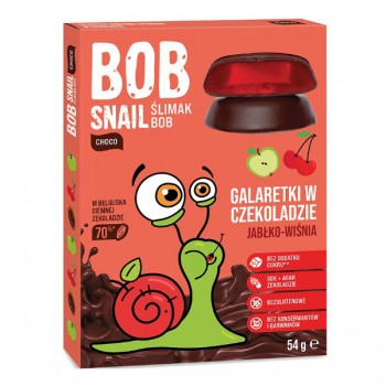 Eco-Snack | Przekąska jabłkowo-wiśniowa w ciemnej czekoladzie 54g