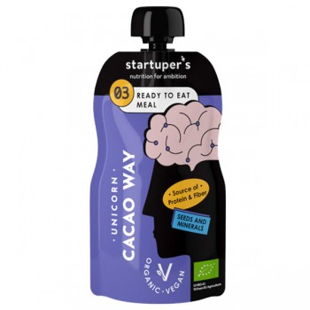 Startuper’s Smoothies | Ekologiczny BIO mus owocowy z nasionami chia i kakao 200g