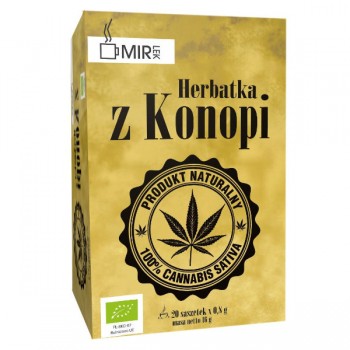 Mir-Lek | Herbatka z konopi BIO (20x 0,8g) 16g