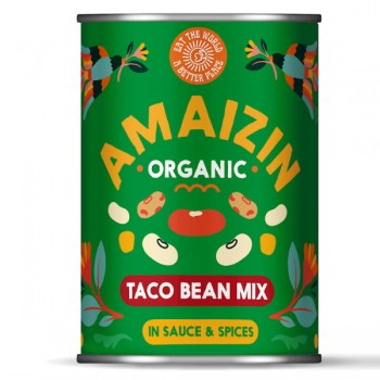 Amaizin | Fasolka do taco mix BIO 400g